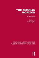 The Russian Horizon di N. Gangulee, H.G. Wells edito da Taylor & Francis Ltd
