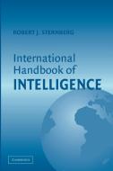 International Handbook of Intelligence edito da Cambridge University Press