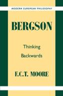 Bergson di F. C. T. Moore edito da Cambridge University Press