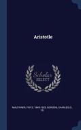 Aristotle di Fritz Mauthner edito da CHIZINE PUBN