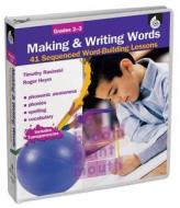 Making & Writing Words, Grades 2-3: 41 Sequenced Word-Building Lessons [With Transparencies] di Timothy V. Rasinski, Roger Heym edito da Shell Education Pub