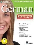 Instant Immersion German [With Stickers and National Geographic Map and Flash Cards and DVD] di Eva-Maria Barthel edito da Topics Entertainment
