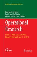 Operational Research edito da Springer International Publishing