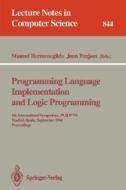 Programming Language Implementation and Logic Programming edito da Springer Berlin Heidelberg