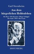 Aus dem bürgerlichen Heldenleben di Carl Sternheim edito da Hofenberg