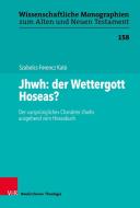 Jhwh: der Wettergott Hoseas? di Szabolcs-Ferencz Kató edito da Vandenhoeck + Ruprecht