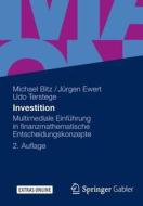 Investition di Michael Bitz, Jurgen Ewert, Udo Terstege edito da Springer Gabler
