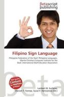 Filipino Sign Language edito da Betascript Publishing