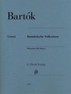 Rumänische Volkstänze di Béla Bartók edito da Henle, G. Verlag