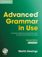 Advanced Grammar In Use With Cd Rom di Martin Hewings edito da Cambridge University Press