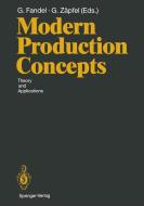 Modern Production Concepts edito da Springer Berlin Heidelberg
