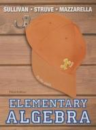 Elementary Algebra di Michael Sullivan, Katherine R. Struve, Janet Mazzarella edito da Pearson
