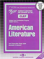 American Literature di Jack Rudman edito da National Learning Corp