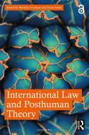 International Law And Posthuman Theory edito da Taylor & Francis Ltd