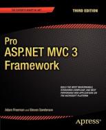 Pro ASP.NET MVC 3 Framework di Adam Freeman, Steven Sanderson edito da SPRINGER A PR TRADE