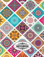 Sketchbook: Mandala Cover Sketchbook Journal Diary, 110 Lined Pages, 8.5" X 11" di F. Rainbow edito da Createspace Independent Publishing Platform