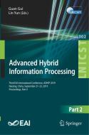 Advanced Hybrid Information Processing edito da Springer International Publishing