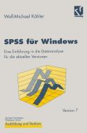 Spss F R Windows di Wolf-Michael Kahler edito da Springer Fachmedien Wiesbaden