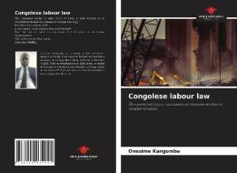 Congolese labour law di Onesime Kangomba edito da Our Knowledge Publishing
