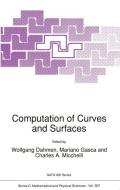 Computation of Curves and Surfaces edito da Springer Netherlands