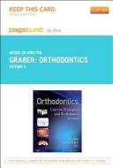 Orthodontics- Pageburst E-Book on Kno (Retail Access Card): Current Principles and Techniques di Lee W. Graber, Robert L. Vanarsdall, Katherine W. L. Vig edito da Mosby