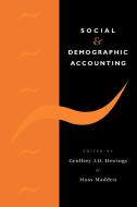 Social and Demographic Accounting edito da Cambridge University Press