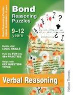 Bond Reasoning Puzzles - Verbal Reasoning di Lynn Adams edito da Oxford University Press