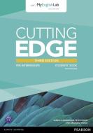 Cutting Edge 3rd Edition Pre-intermediate Students' Book With Dvd And Myenglishlab Pack di Araminta Crace, Sarah Cunningham, Peter Moor edito da Pearson Education Limited