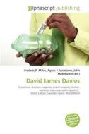 David James Davies edito da Vdm Publishing House