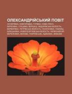 Oleksandriy S'kyy Povit: Onufrii Vka, N di Dzherelo Wikipedia edito da Books LLC, Wiki Series