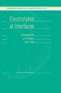 Electrolytes at Interfaces di S. Durand-Vidal, J. -P. Simonin, P. Turq edito da Springer Netherlands