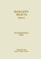Hans Lewy Selecta edito da Birkhäuser Boston