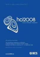 Proceedings Of Hci 2008 (vol. 2) edito da Bcs Learning & Development Limited