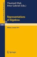 Representations of Algebras edito da Springer Berlin Heidelberg