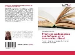 Practicas pedagógicas que influyan en el área socio cultural di Erna Ximena Durán Dávila edito da EAE