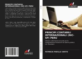 PRINCIPI CONTABILI INTERNAZIONALI (NIC-SP) PERU di Patricia Padilla Vento edito da Edizioni Sapienza