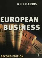 European Business di Neil Harris edito da Macmillan Education UK