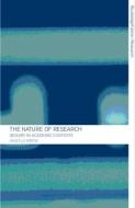 The Nature of Research di Angela Brew edito da Routledge