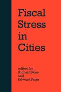 Fiscal Stress in Cities edito da Cambridge University Press