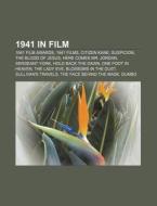 1941 In Film: Italian Films Of 1941, Fre di Books Llc edito da Books LLC, Wiki Series
