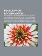 People From Rockhampton: Frank Forde, Ro di Source Wikipedia edito da Books LLC, Wiki Series