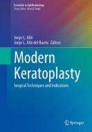 Modern Keratoplasty edito da Springer International Publishing