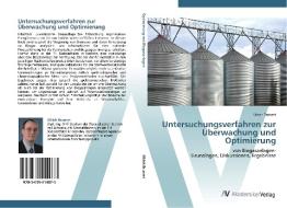 Untersuchungsverfahren zur Überwachung und Optimierung di Ulrich Brunert edito da AV Akademikerverlag