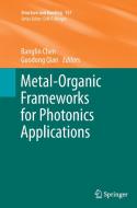 Metal-Organic Frameworks for Photonics Applications edito da Springer Berlin Heidelberg