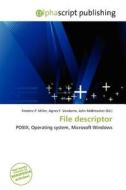 File Descriptor edito da Alphascript Publishing