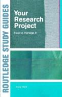 Your Research Project di Andy Hunt edito da Routledge