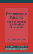 Permissible Killing di Suzanne Uniacke edito da Cambridge University Press