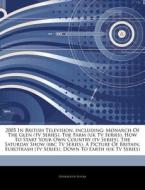 2005 In British Television, Including: M di Hephaestus Books edito da Hephaestus Books