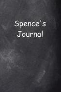 Spence Personalized Name Journal Custom Name Gift Idea Spence: (Notebook, Diary, Blank Book) di Distinctive Journals edito da Createspace Independent Publishing Platform
