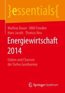 Energiewirtschaft 2014 di Mathias Bauer, Willi Freeden, Hans Jacobi, Thomas Neu edito da Springer Fachmedien Wiesbaden